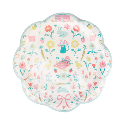 SCT1140 - 9" Springtime Cottage Pattern Plate