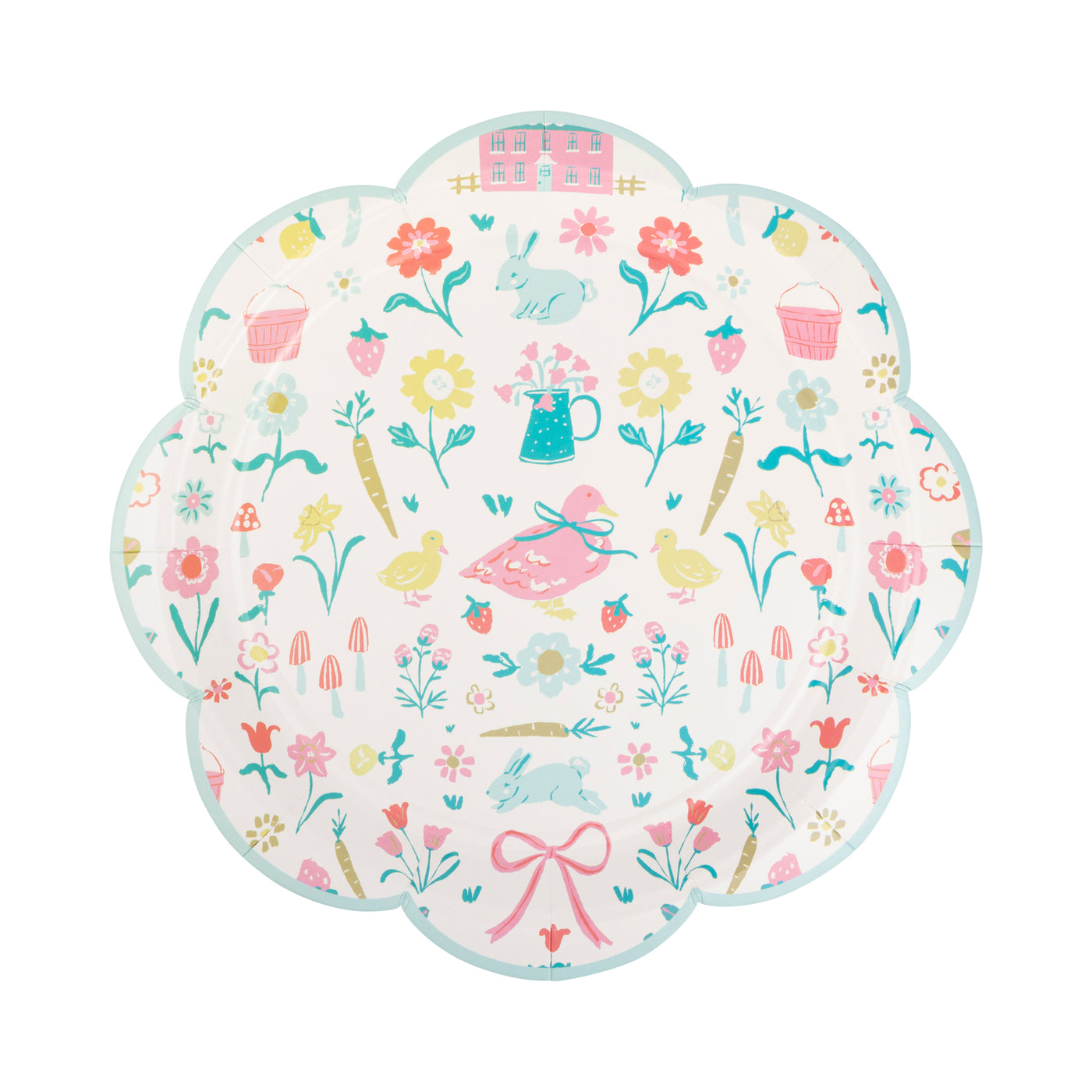 SCT1140 - 9" Springtime Cottage Pattern Plate