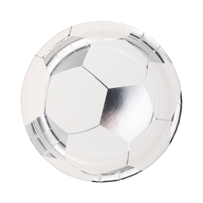 SOC1040 - Soccer Ball Paper Plate