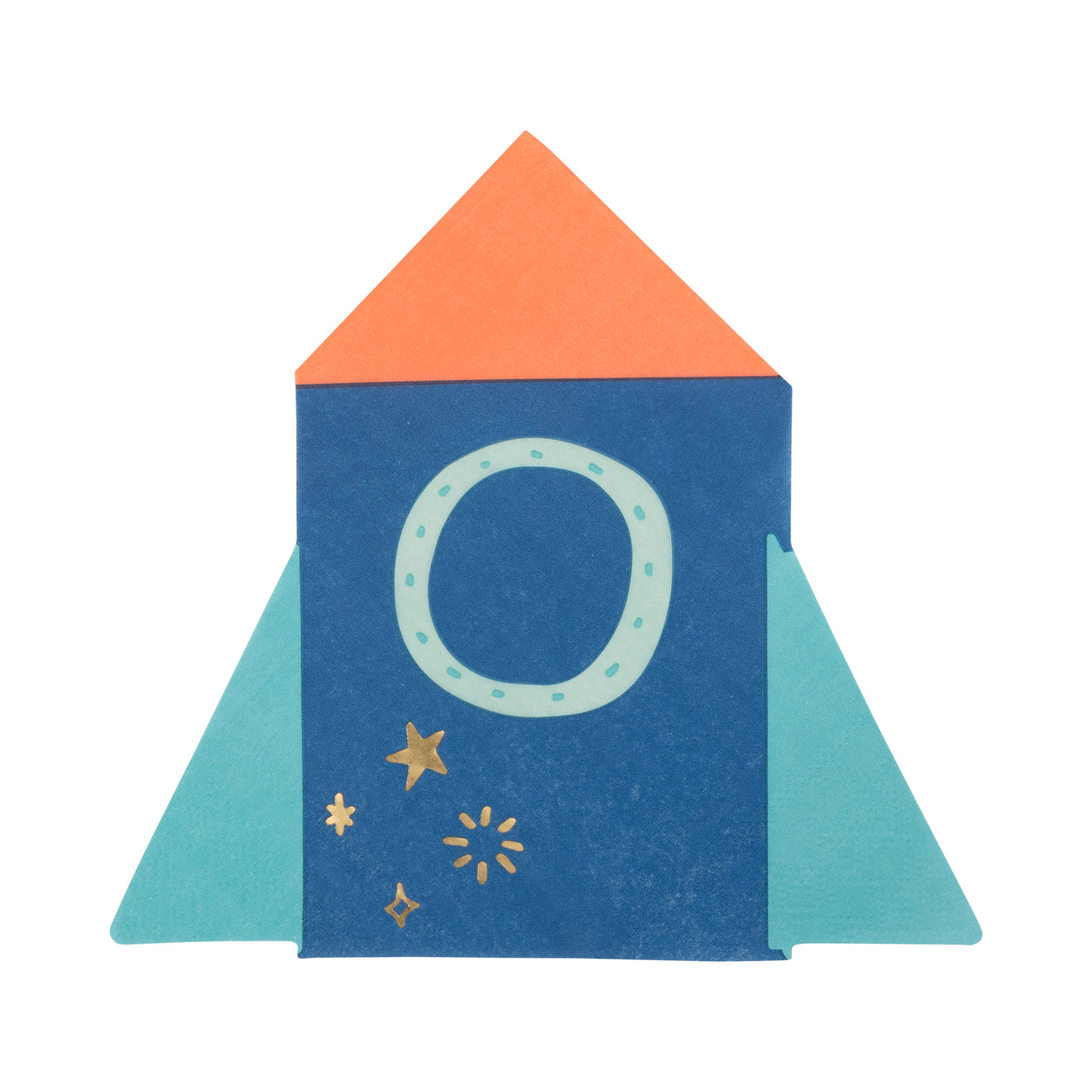 SPC1138 - Rocket Shaped Paper Napkin