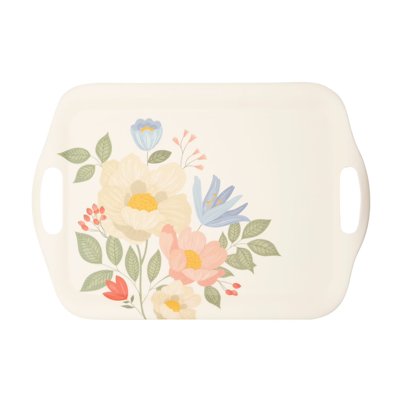 SPR1030 - Spring Floral Reusable Bamboo Tray