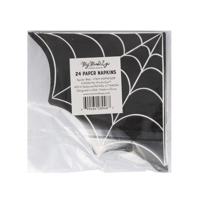 SPW1239 - Spider Web Cocktail Napkin