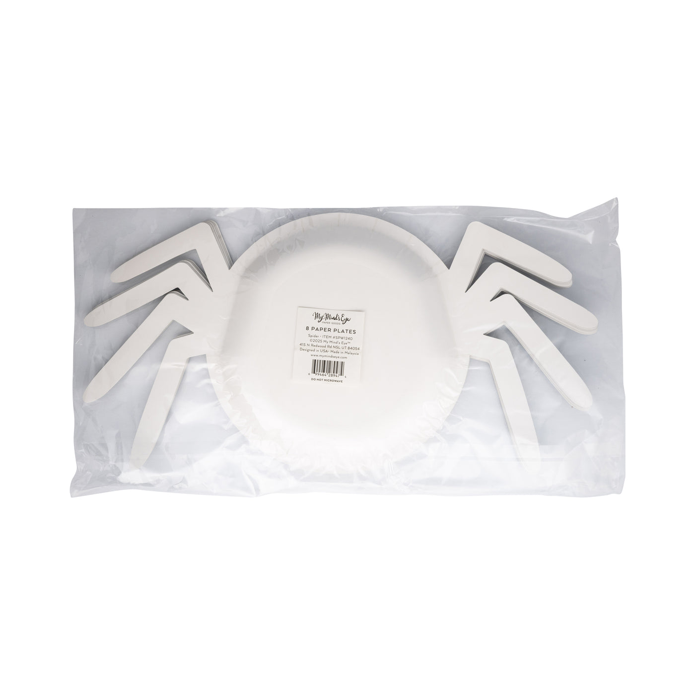 SPW1240 - Spider Shaped Paper Plate