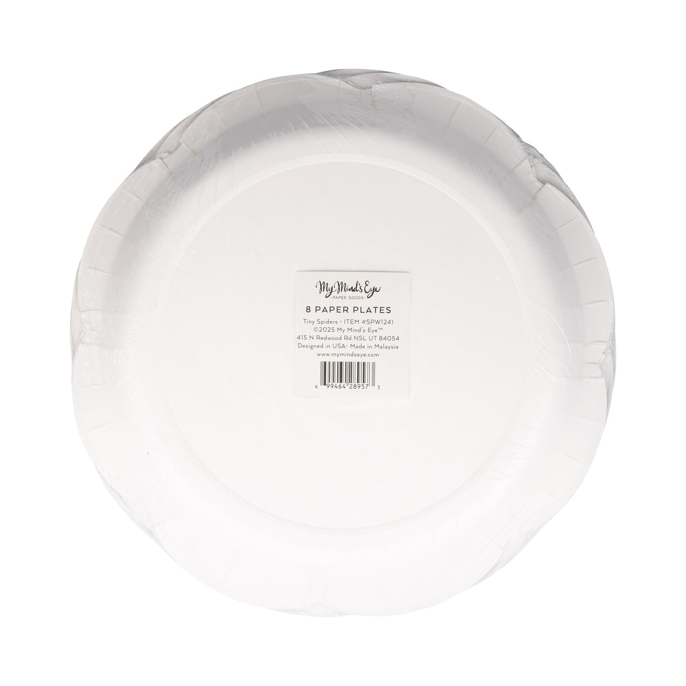 SPW1241 - Tiny Spider Paper Plate