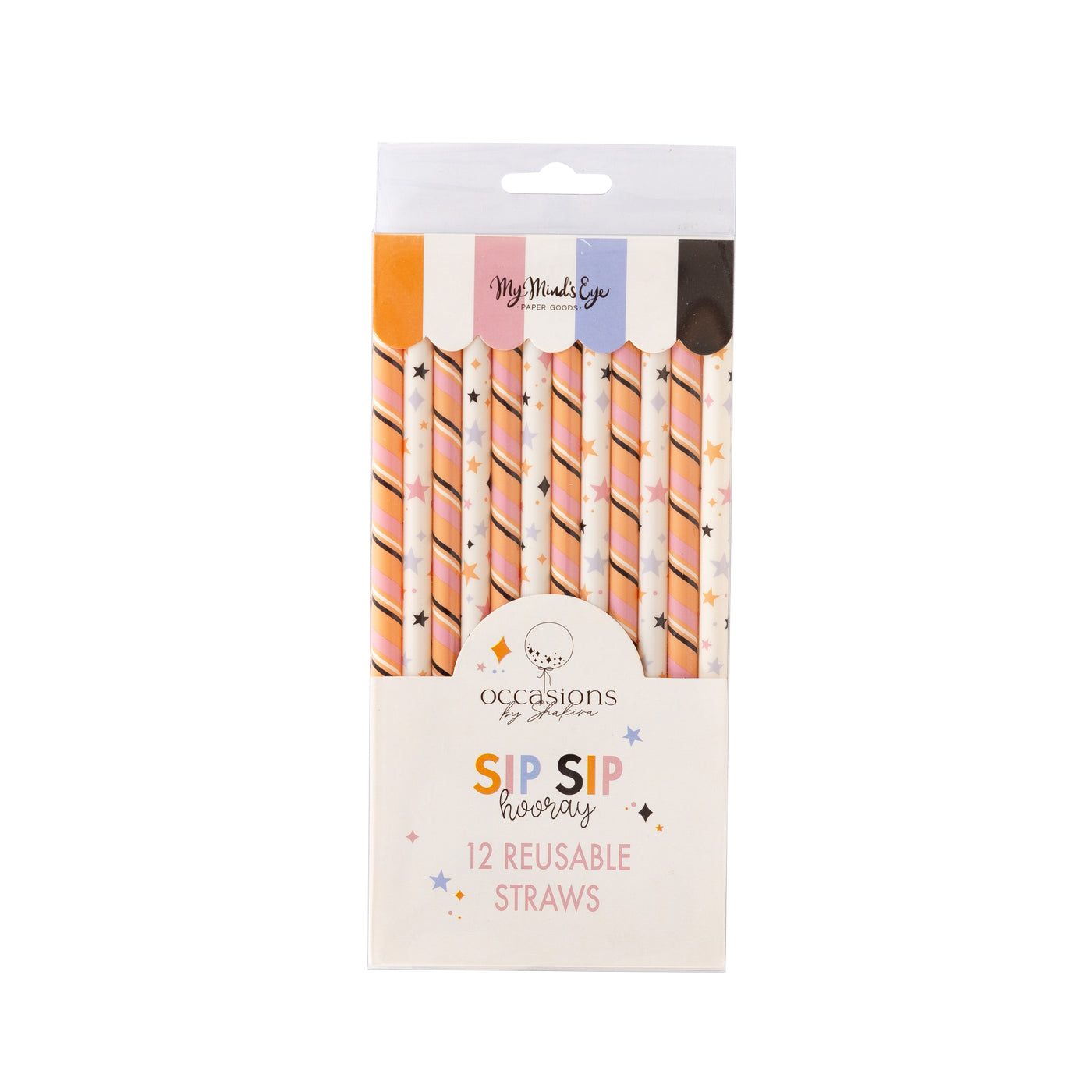 SSH1008 -  Occasions By Shakira - Spooky Sweets Reusable Straws