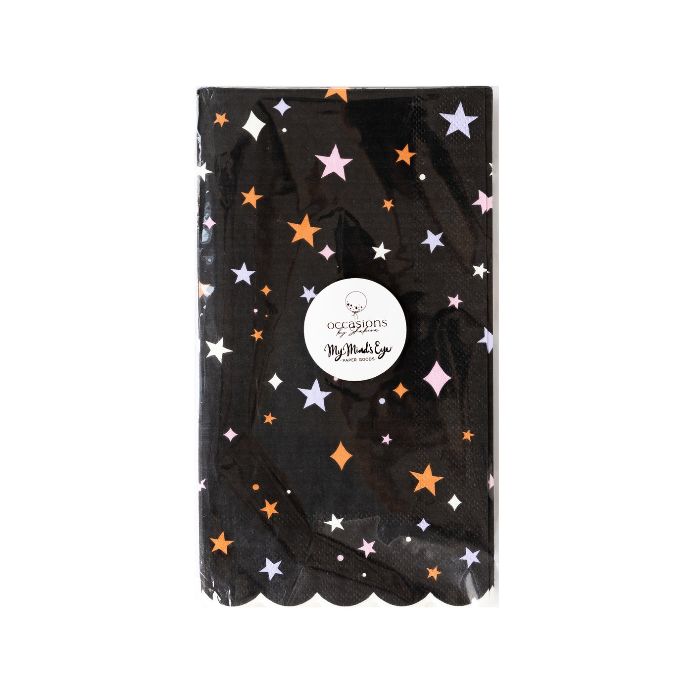 SSH1039 -  Occasions By Shakira - Spooky Sweets Starry Paper Dinner Napkin