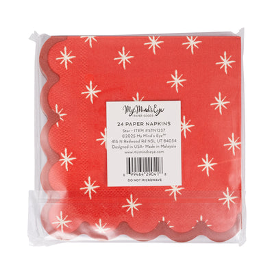 STN1237 - Star Cocktail Napkin