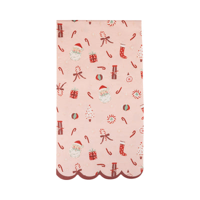 STN1238 - St Nick Pattern Dinner Napkin