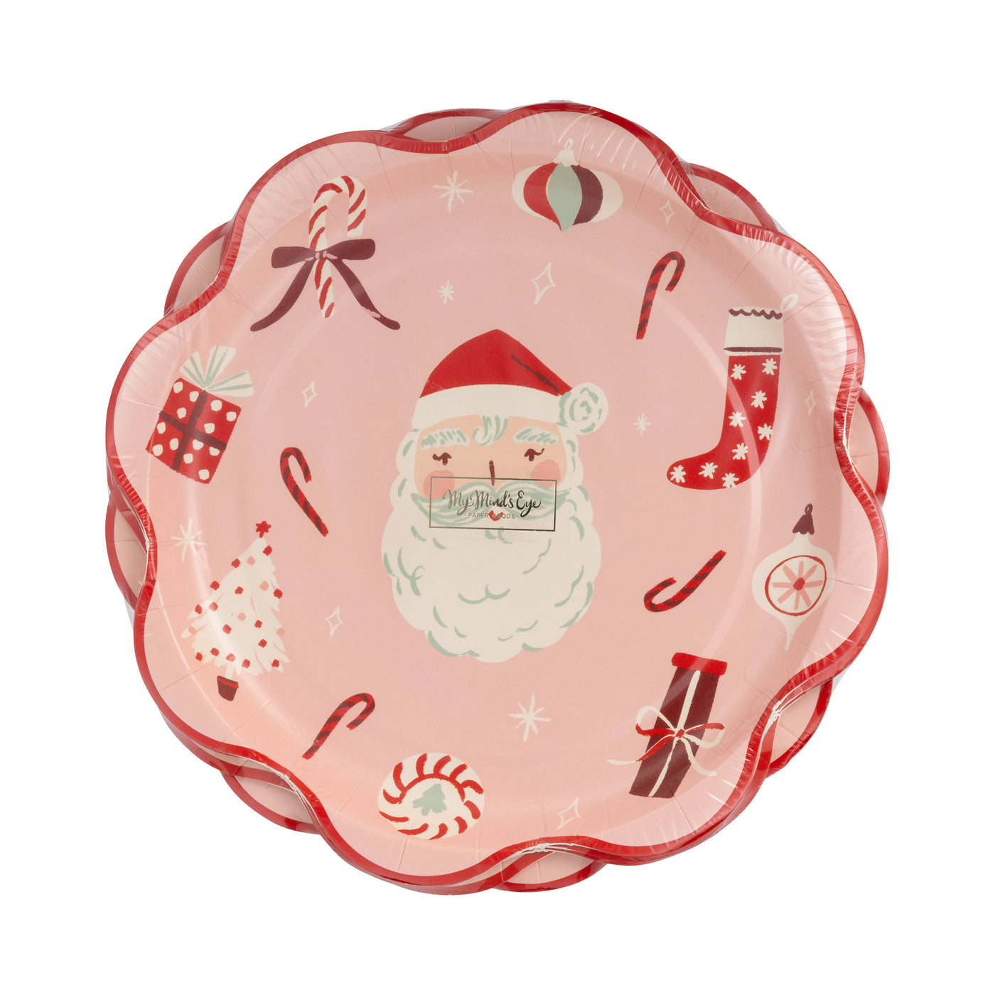 STN1240 - St Nick Icon Plate