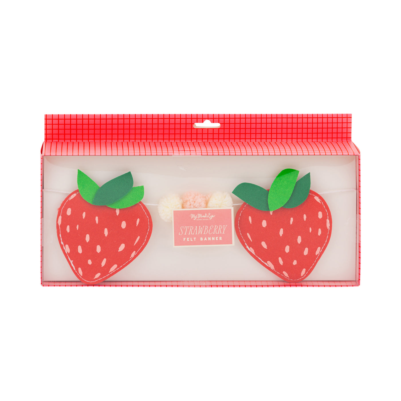 STW1102 - Felt Strawberry Banner
