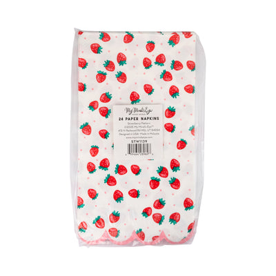 STW1139 - Strawberries Dinner Napkin