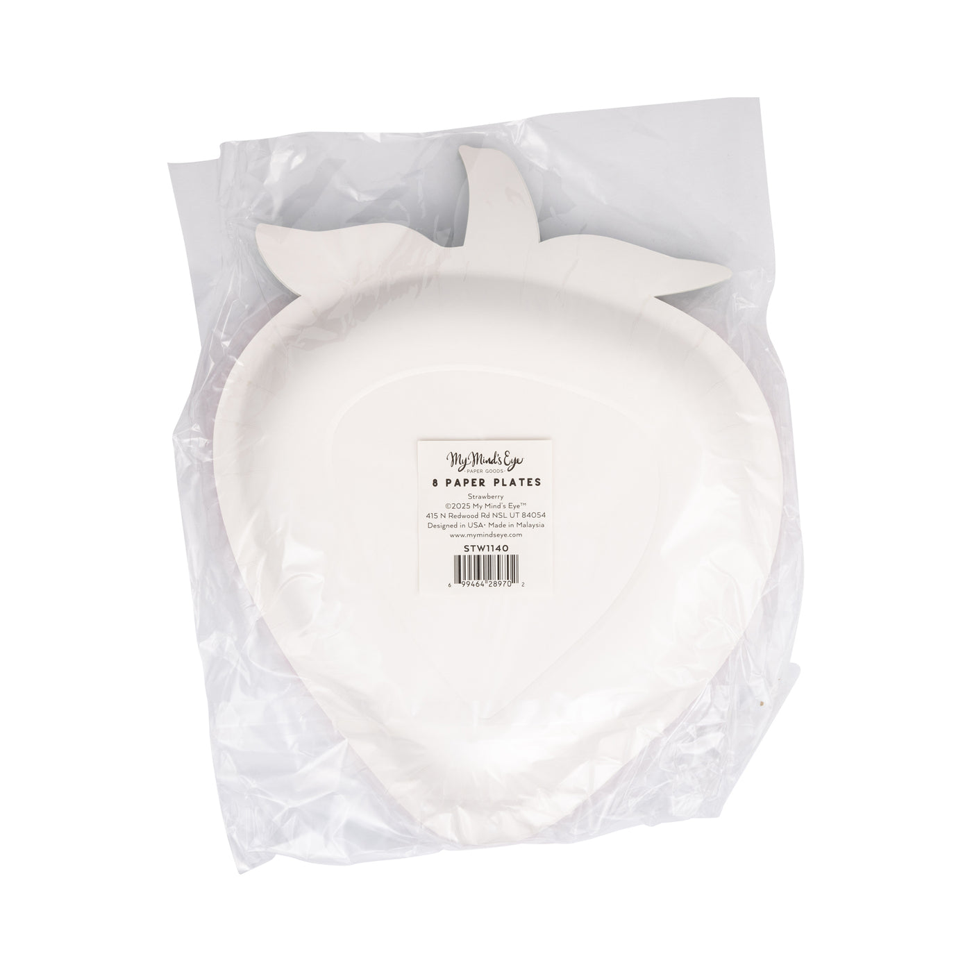 STW1140 - Strawberry Shaped Plate