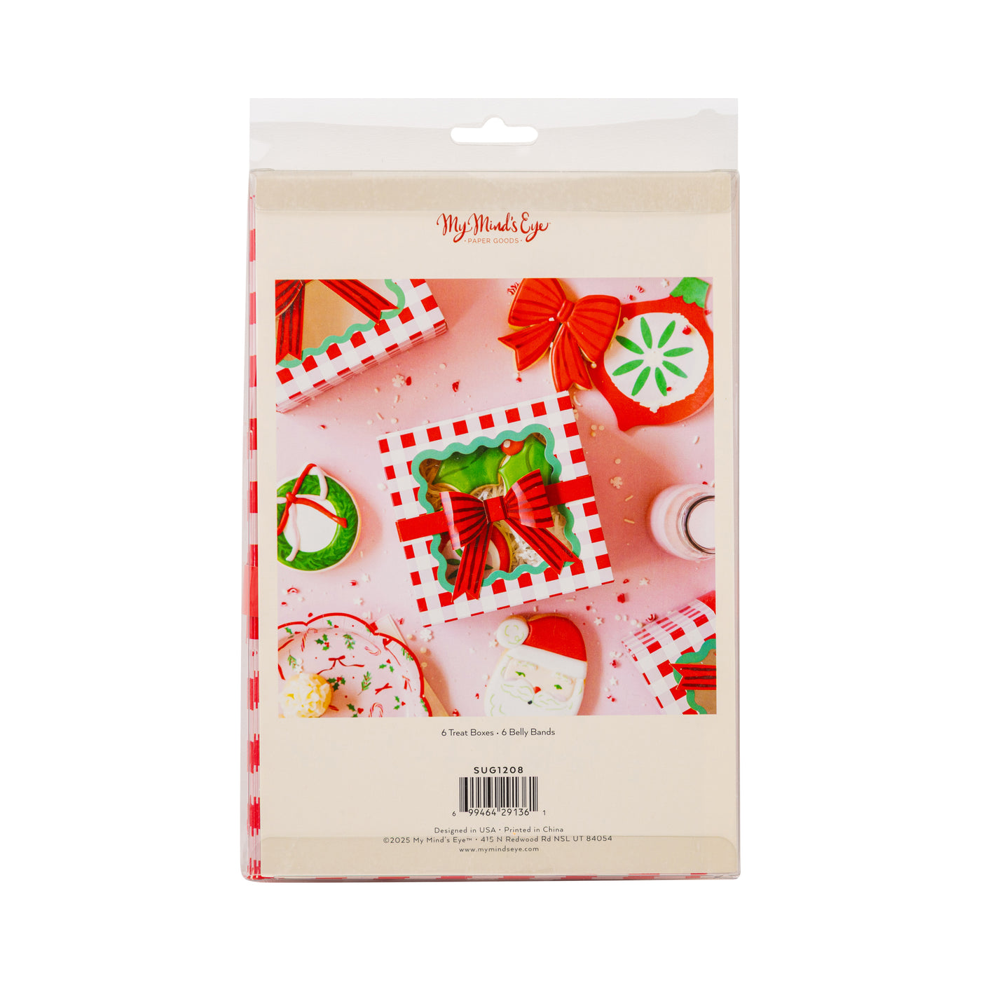 SUG1208 - Sugar Plum Cookie Box