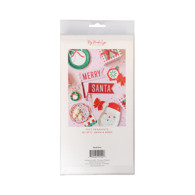 SUG1214 - Medium Felt Pennant Set