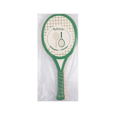 TEN1137 - Tennis Racket Napkin Set