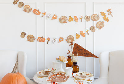 THK1202 - Thanksgiving Icons Banner
