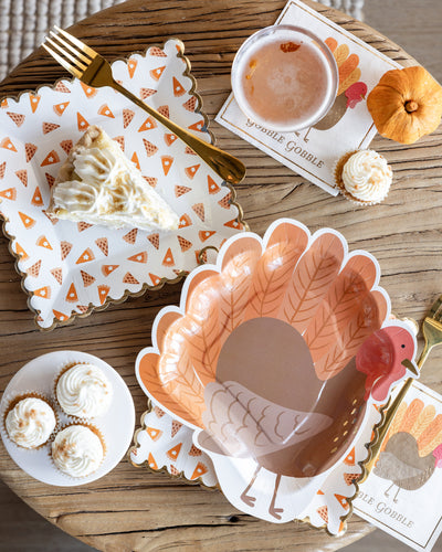 THK1242 - Scatter Pie 8" Dessert Paper Plate