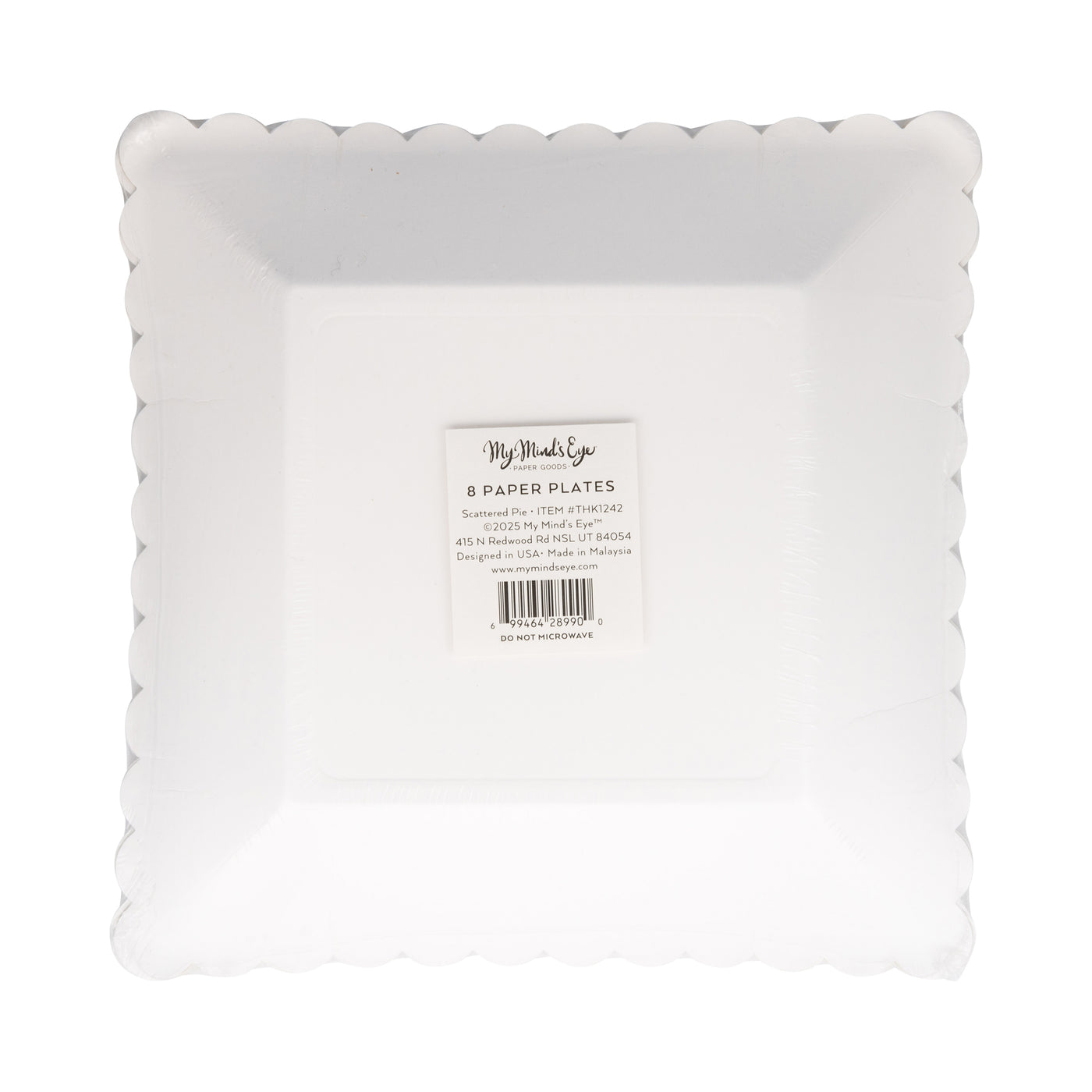 THK1242 - Scatter Pie 8" Dessert Paper Plate