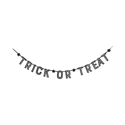 TTS1202 - Trick or Treat Felt Glow in the Dark Banner