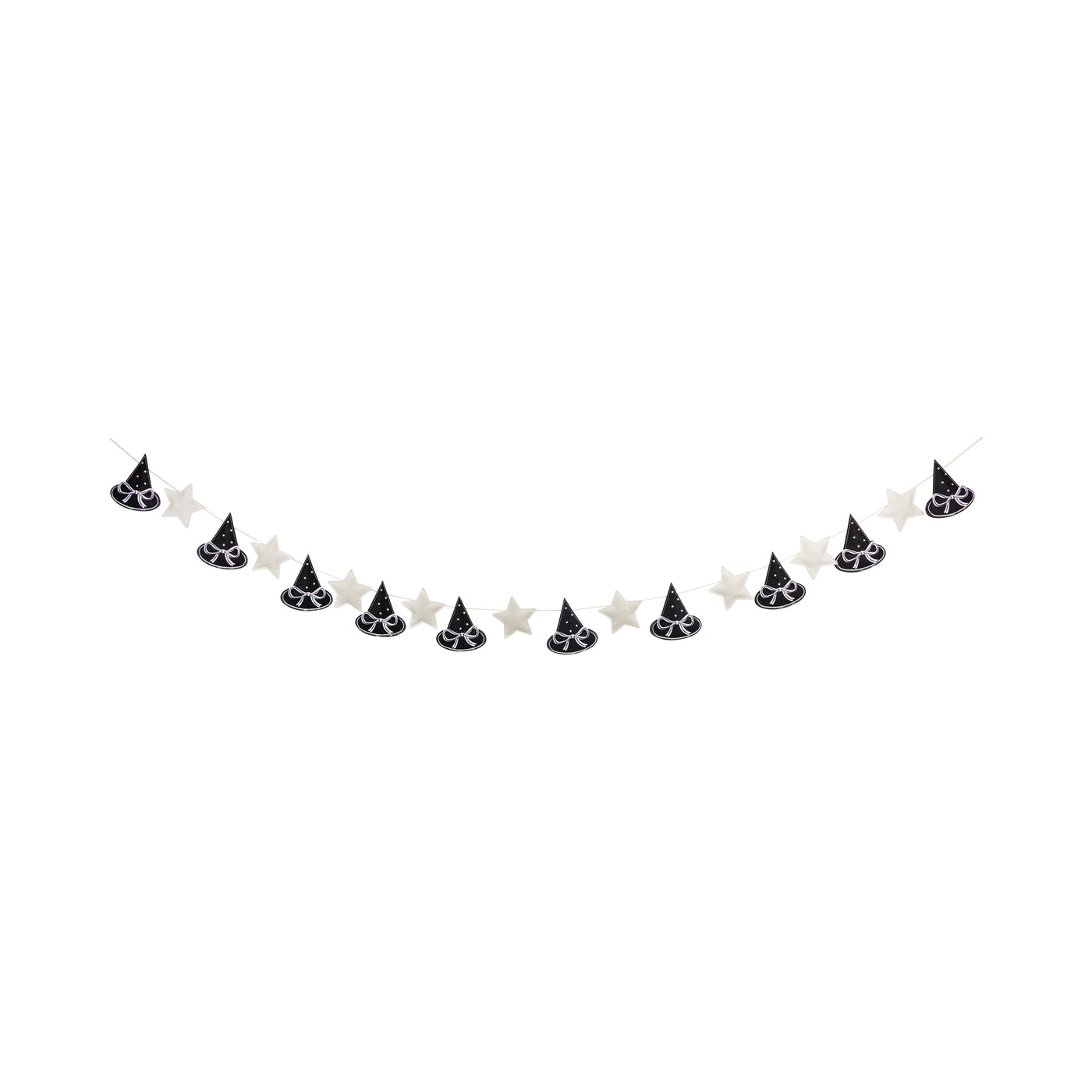 TTS1203 - Puffy Felt Witch Hats Banner