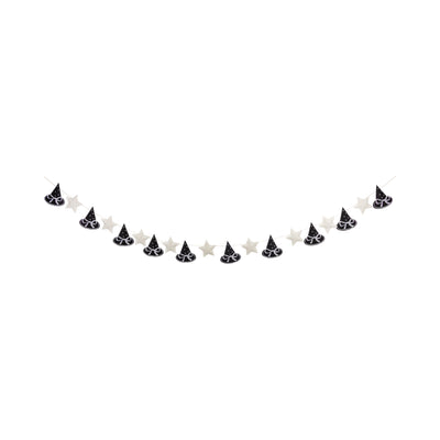 TTS1203 - Puffy Felt Witch Hats Banner