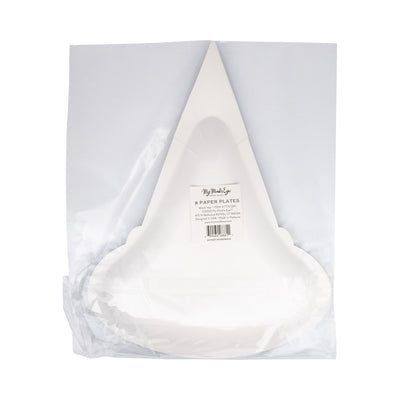 TTS1241 - Witch Hat Shaped Paper Plate