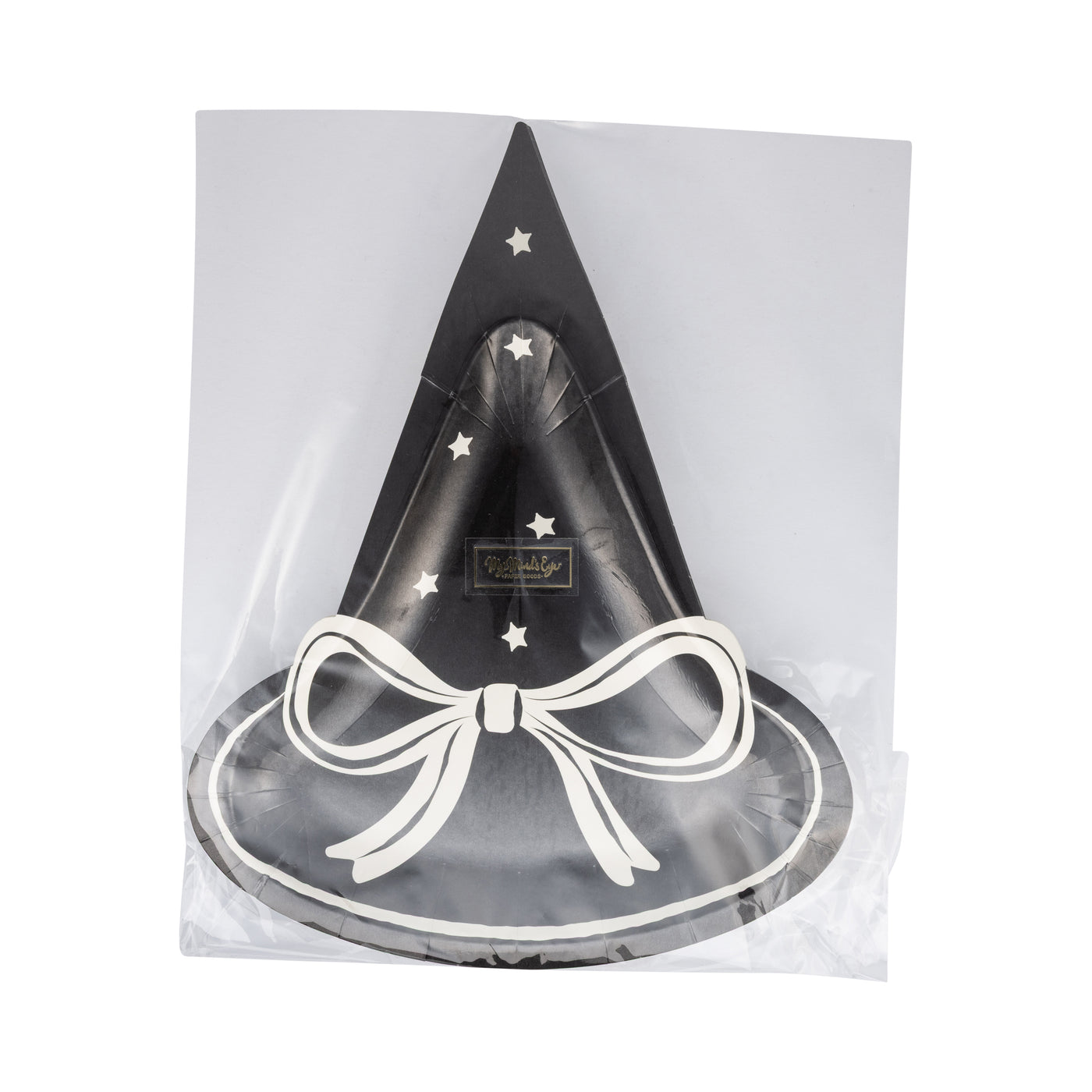 TTS1241 - Witch Hat Shaped Paper Plate