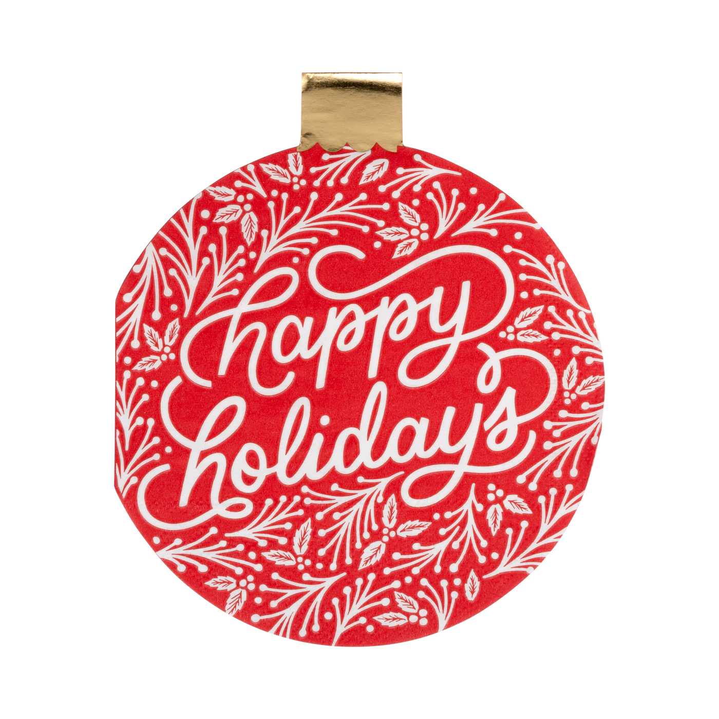 TYC1139 - Happy Holidays Ornament Cocktail Napkin