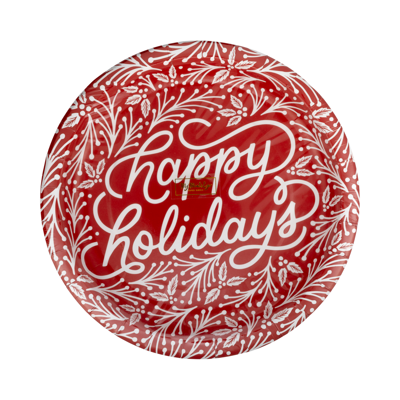 TYC1140 - Happy Holidays 10" Plate