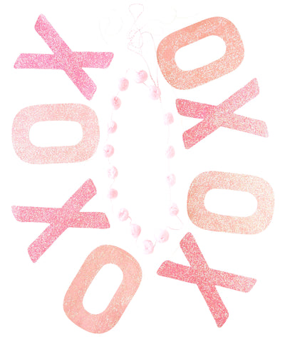 VAL1006 -  XOXO Glitter Banner Set