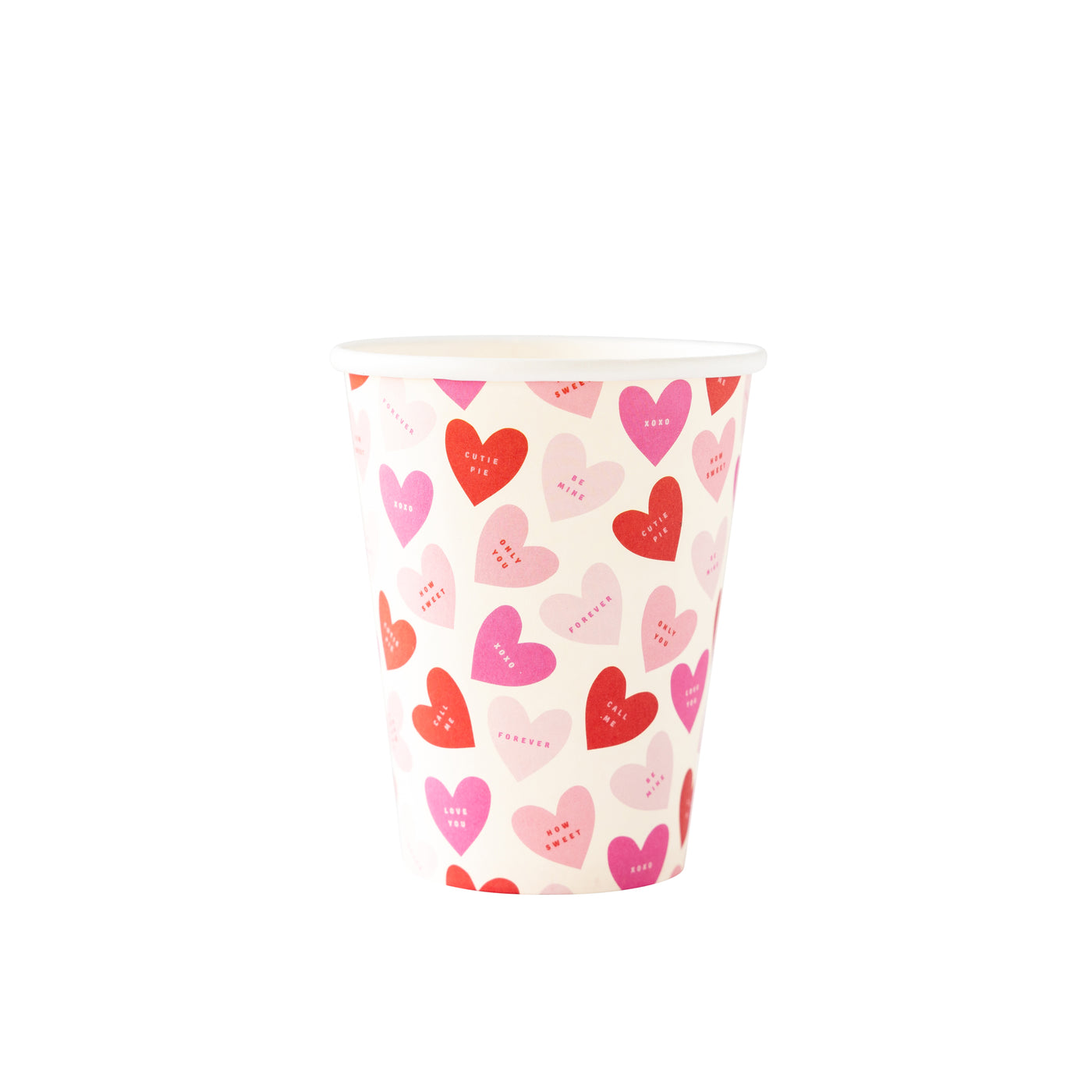 VAL1012 -  Hearts Paper Cups