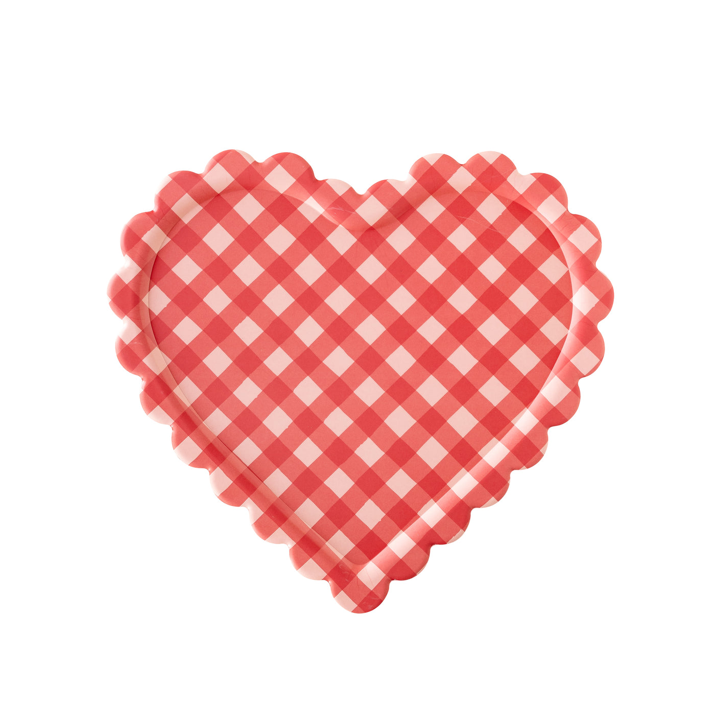 VAL1028 - Checkered Heart Shaped Tray