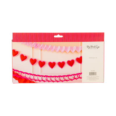 VAL1203 - Puffy Heart Felt Banner