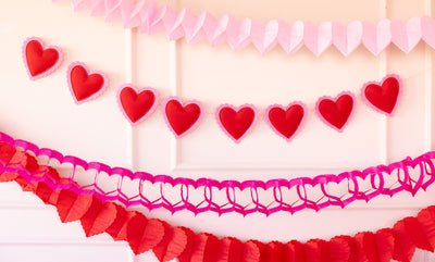 VAL1205 - Triple Heart Tissue Garland