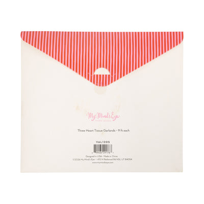 VAL1205 - Triple Heart Tissue Garland