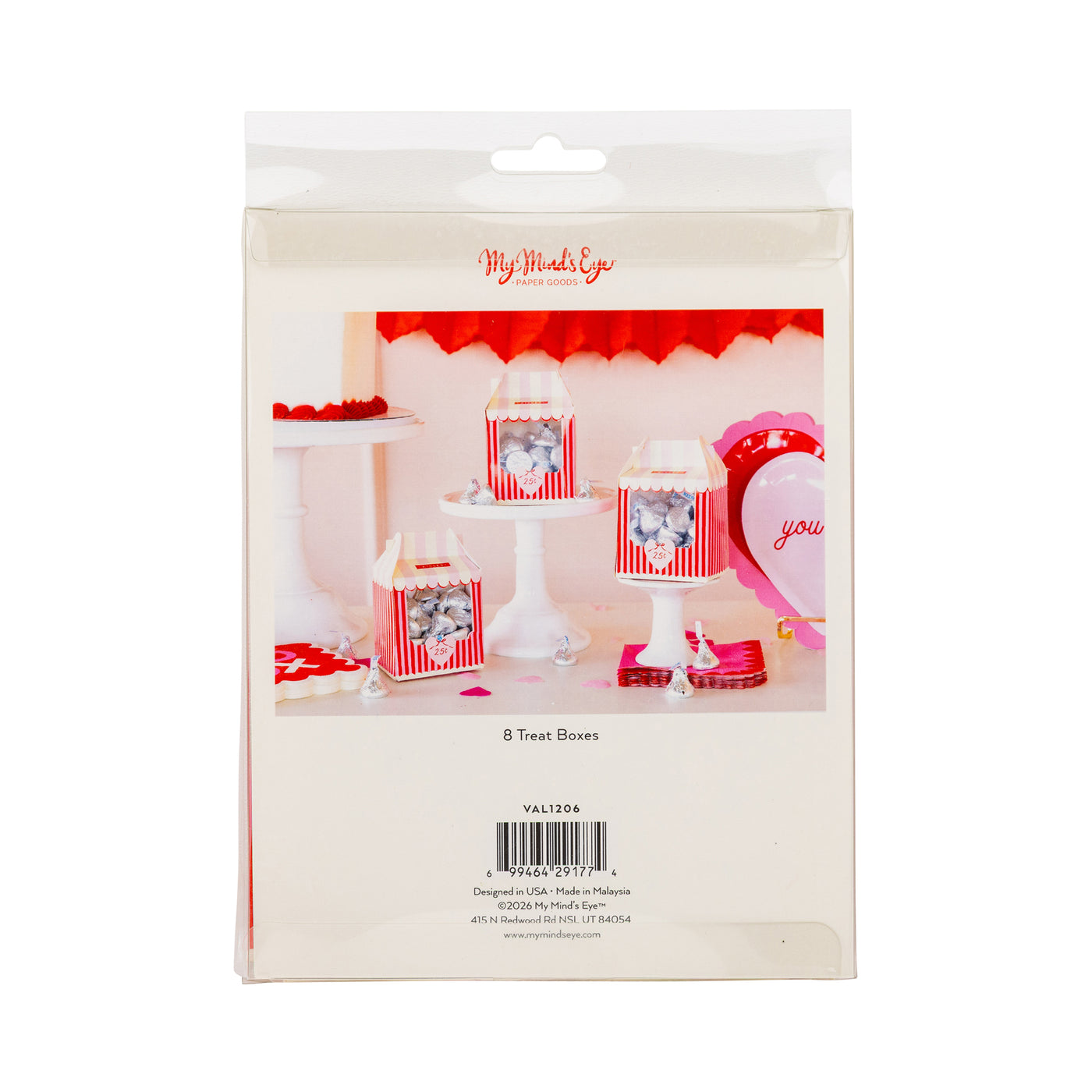 VAL1206 - Kissing Booth Treat Boxes