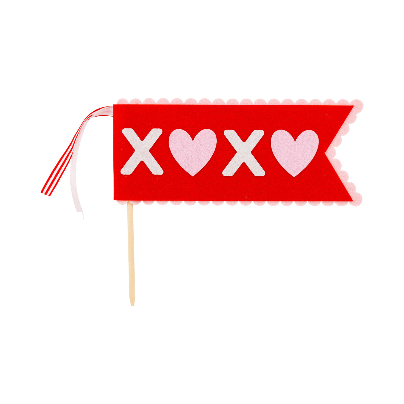 VAL1214 - XOXO Felt Pennant