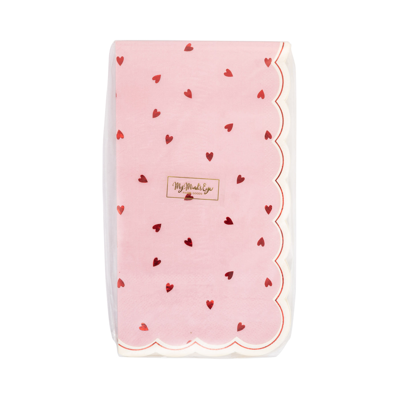 VAL1236 - Scattered Hearts Dinner Napkin