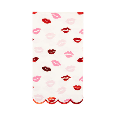 VAL1237 - Scattered Lips Dinner Napkin