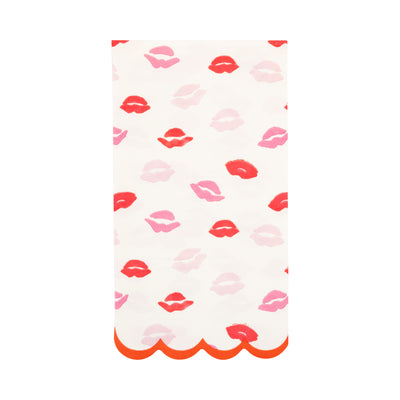 VAL1237 - Scattered Lips Dinner Napkin