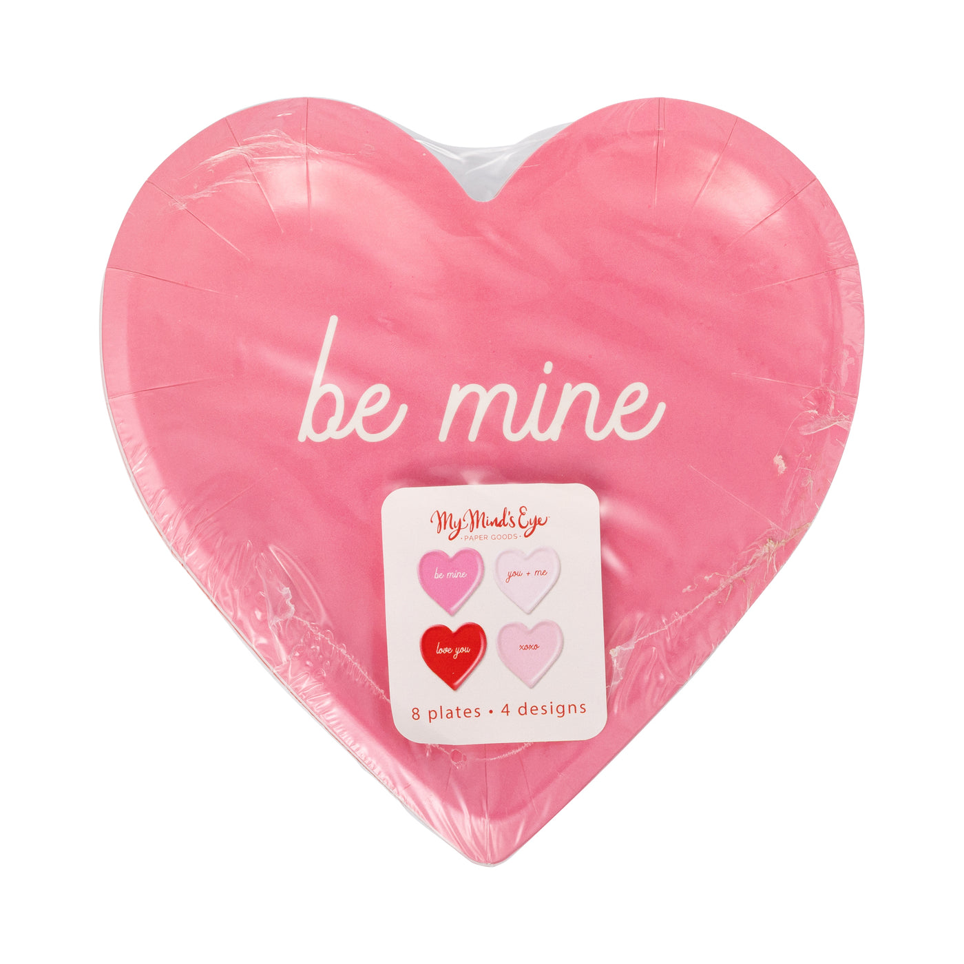 VAL1241 - Conversation Heart Shaped Plate Set