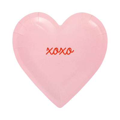 VAL1241 - Conversation Heart Shaped Plate Set