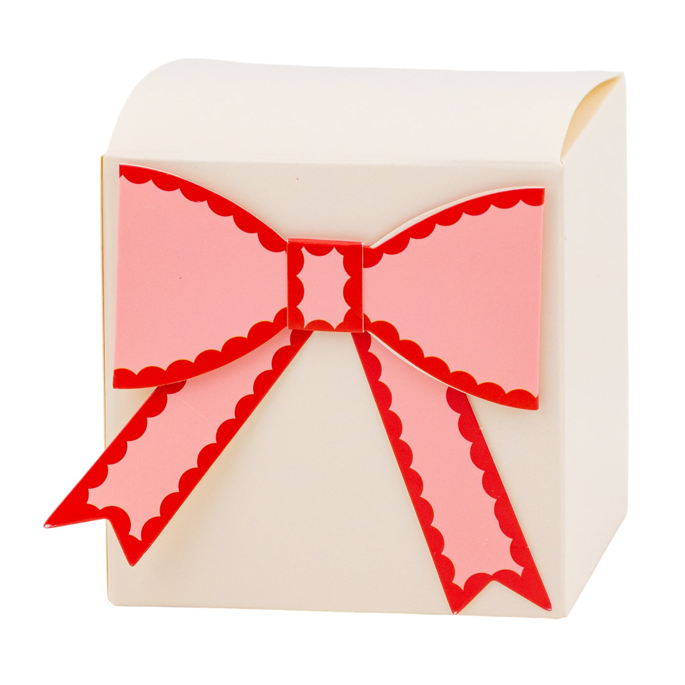 VBW1208 - PInk and Red Bow Treat Boxes