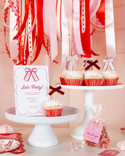 VBW1212 - Bow Cupcake Kit