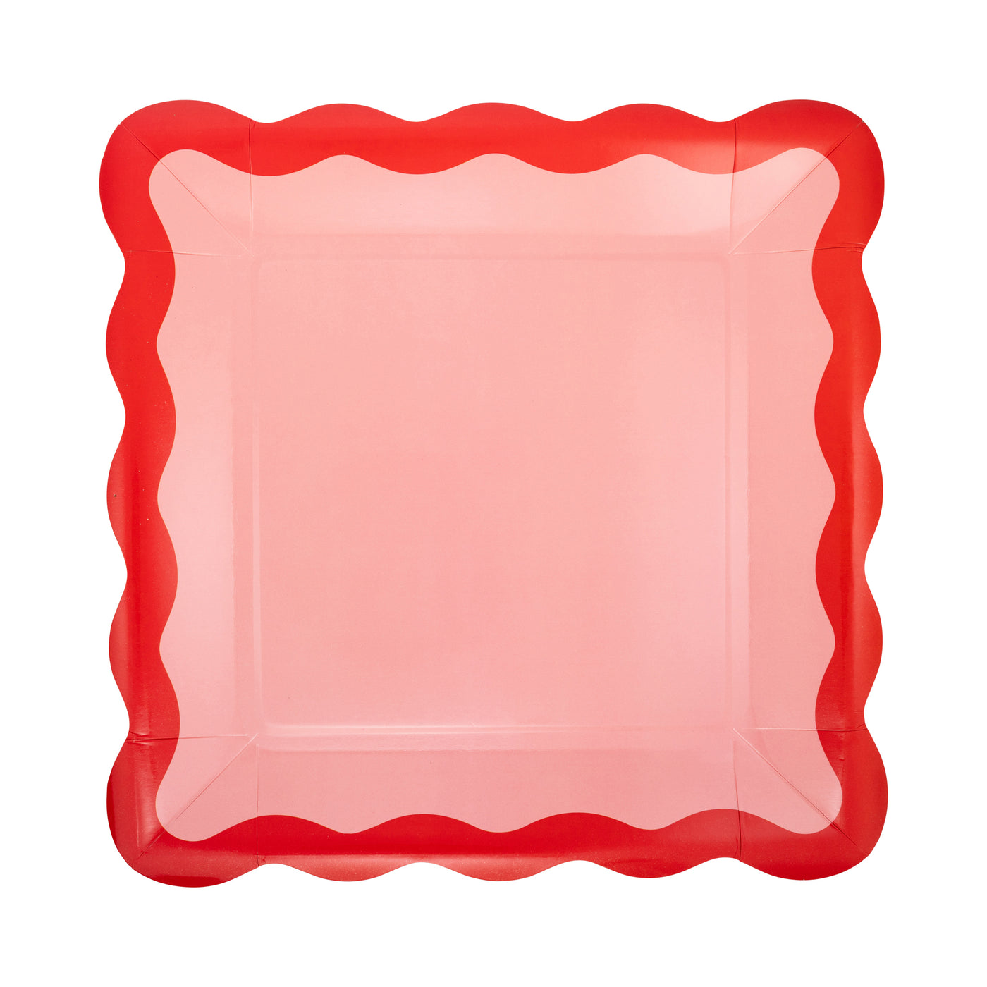 VBW1241 - Pink and Red Ric Rac Plate