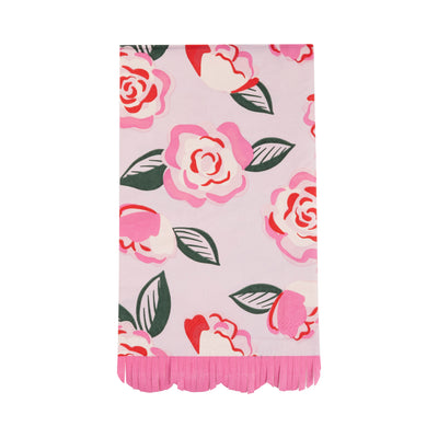 VFL1138 - Roses Scalloped Dinner Napkin