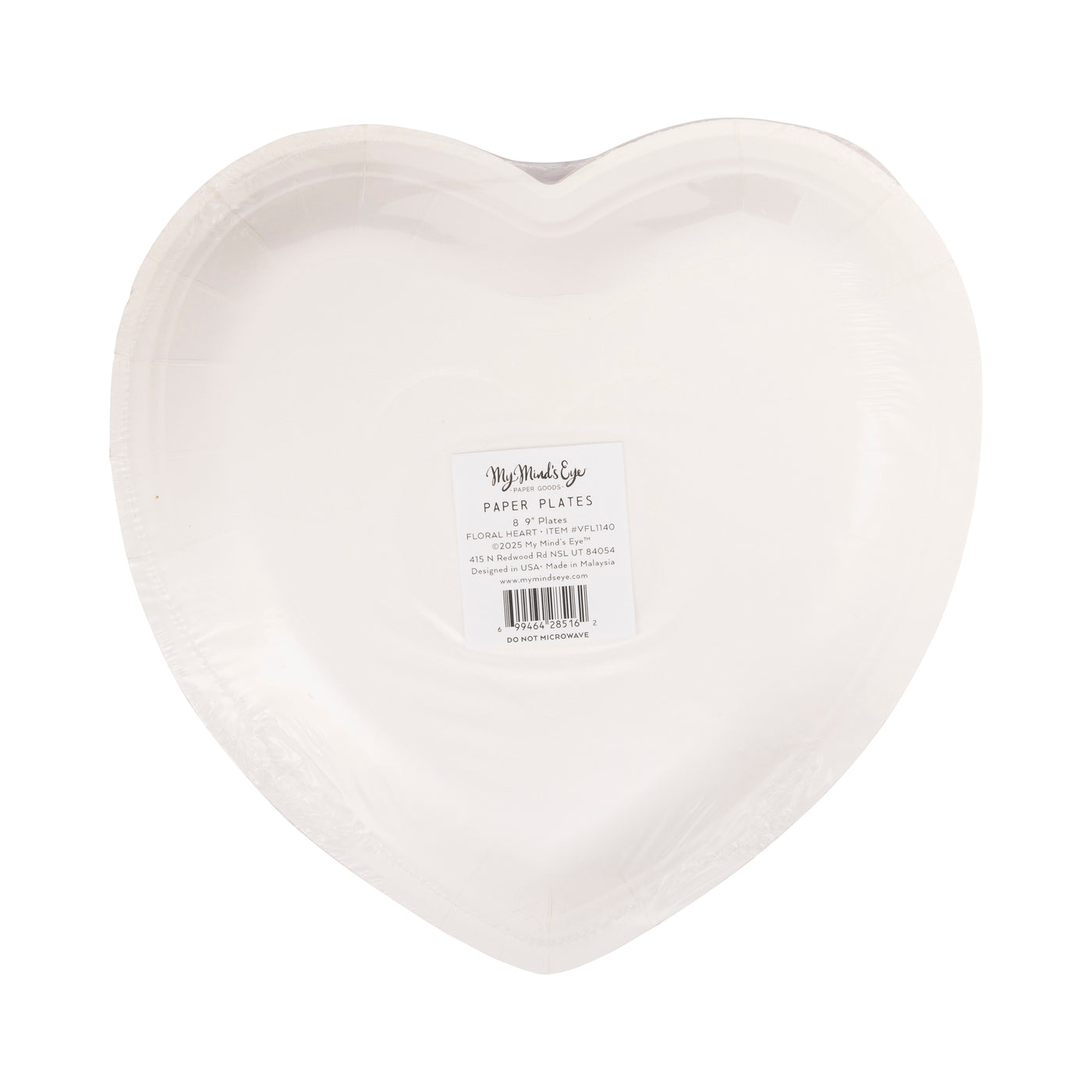 VFL1140 - Floral Heart Plate