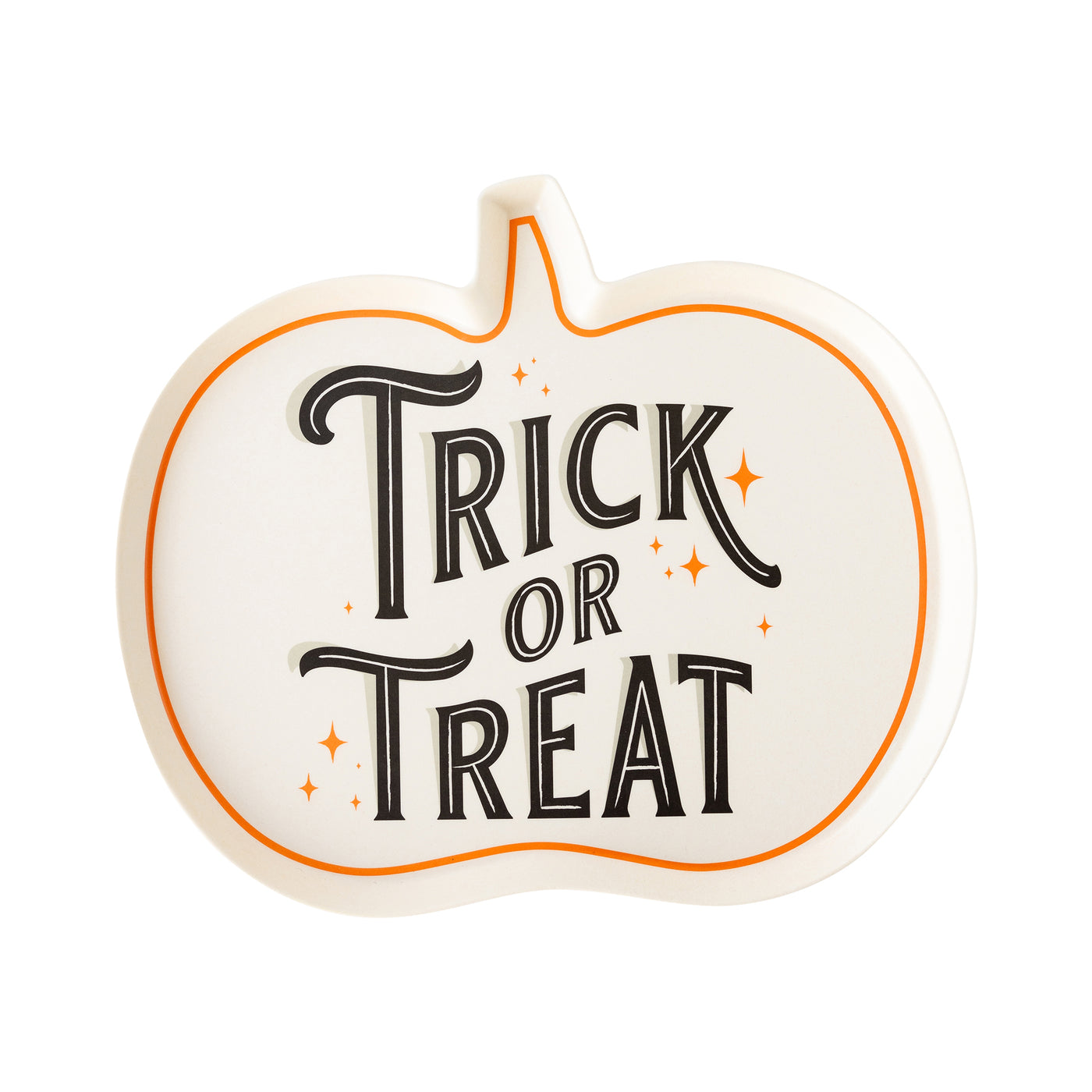VHP1130 - Trick or Treat Shaped Bamboo Plate
