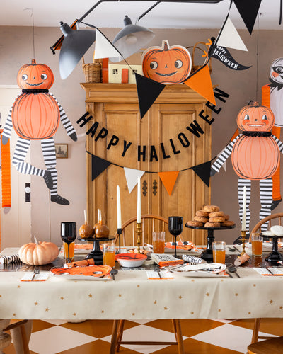 VHP1202 - Happy Halloween Felt Banner