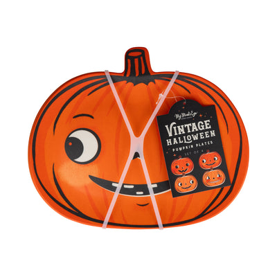 VHP1231 - Vintage Pumpkin Bamboo Plates